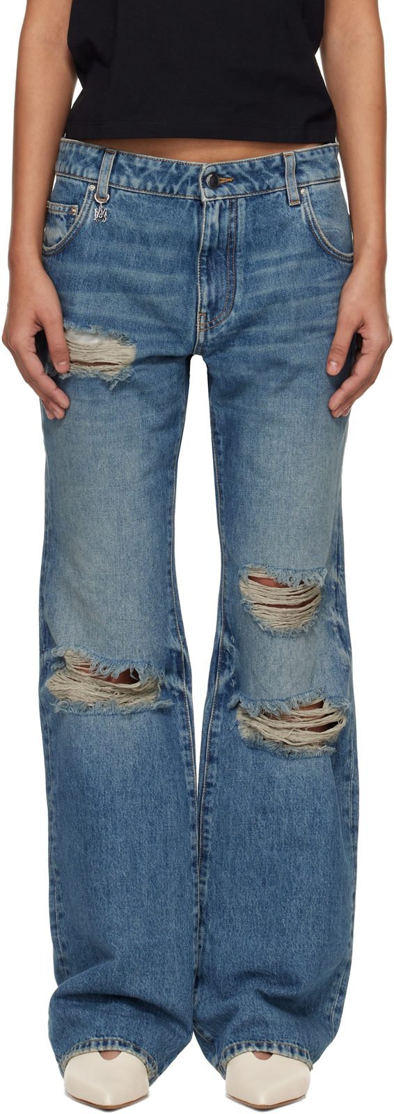 Blue Slash Jeans 261886F069011