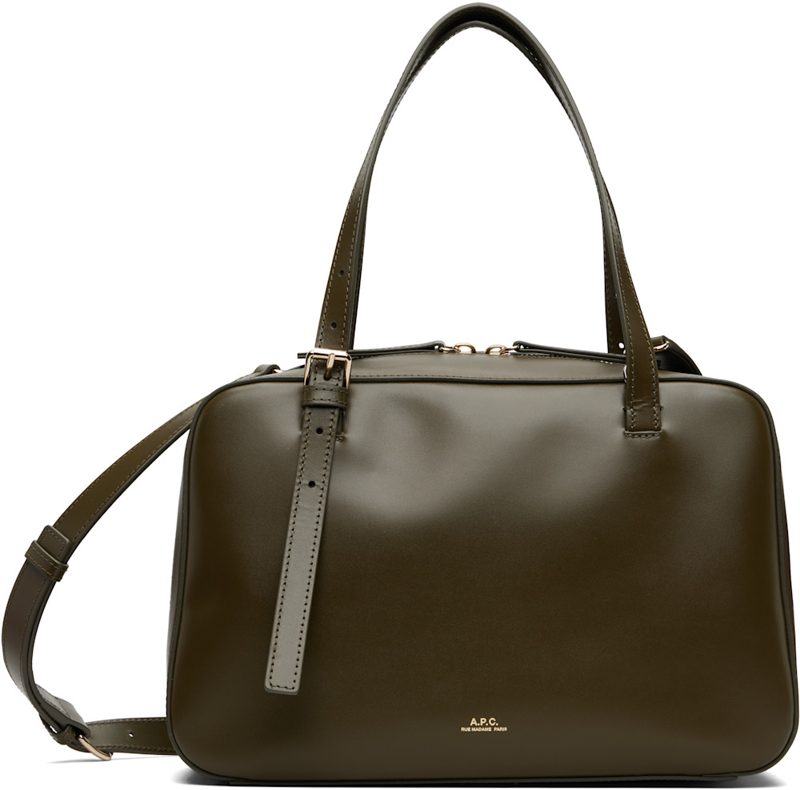 Khaki Virginie Box Bag 261252F048042