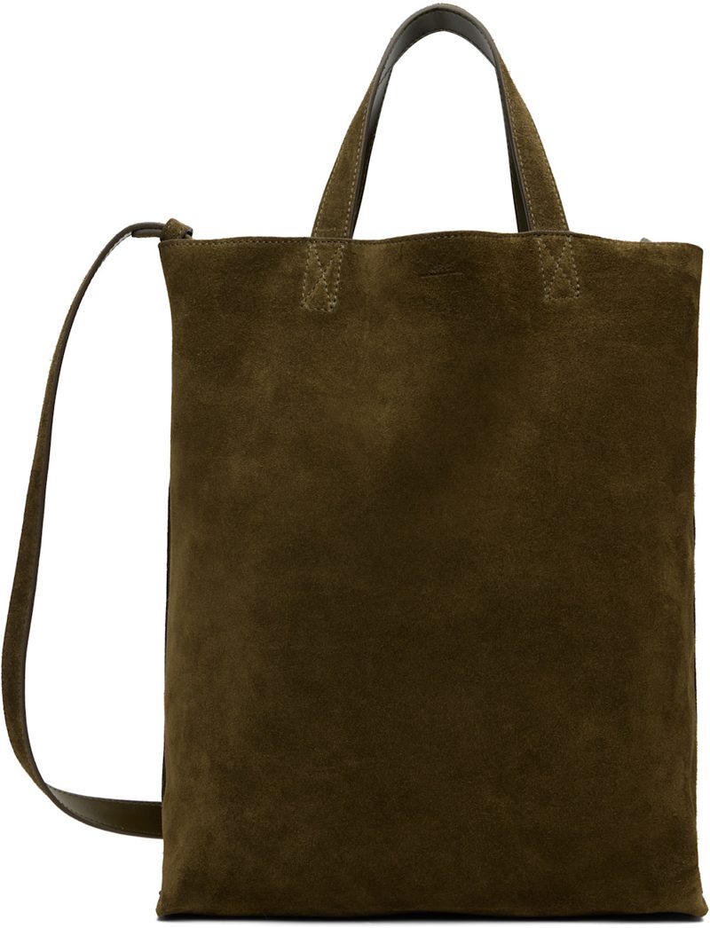 Khaki Cabas Maiko Medium Tote 261252M172051