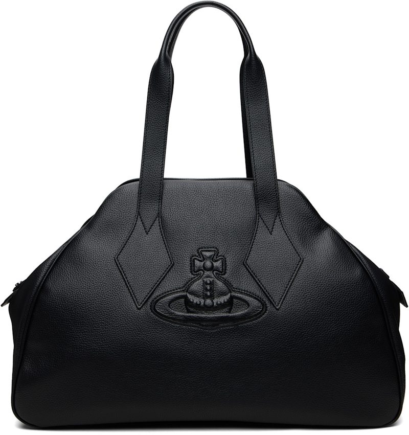 Black Yasmine Large Tote 261314F046068