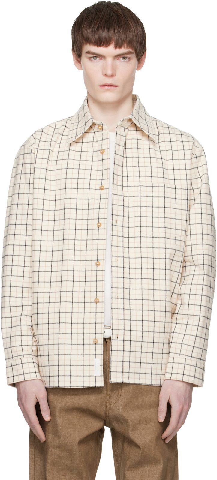 오프화이트 Surchemise Shirt 261252M192032