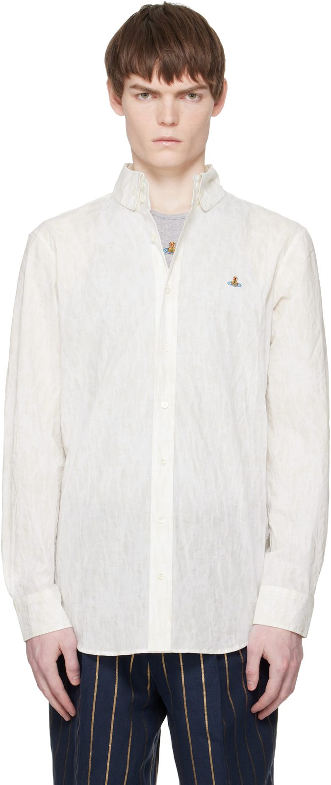 오프화이트 2 Button Krall Shirt 261314M192033