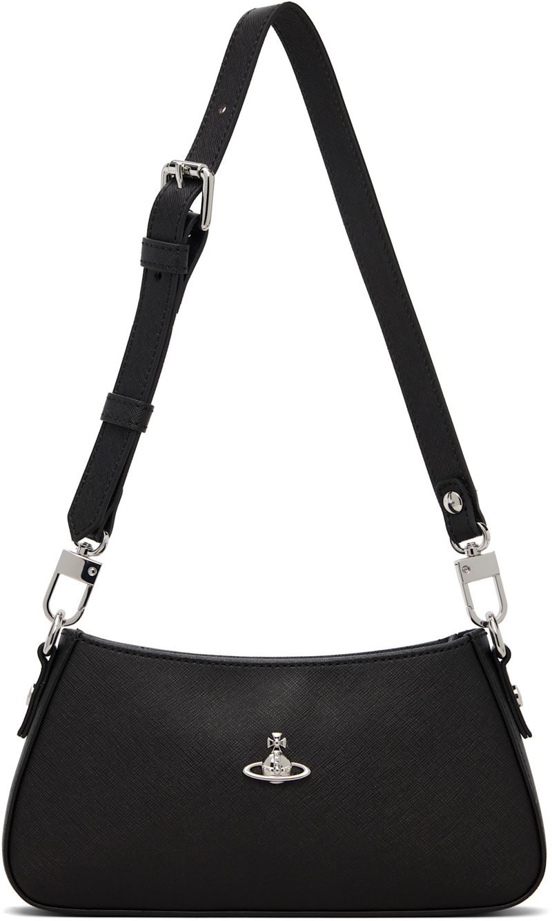 Black Tasha Shoulder Phone Bag 261314F048003
