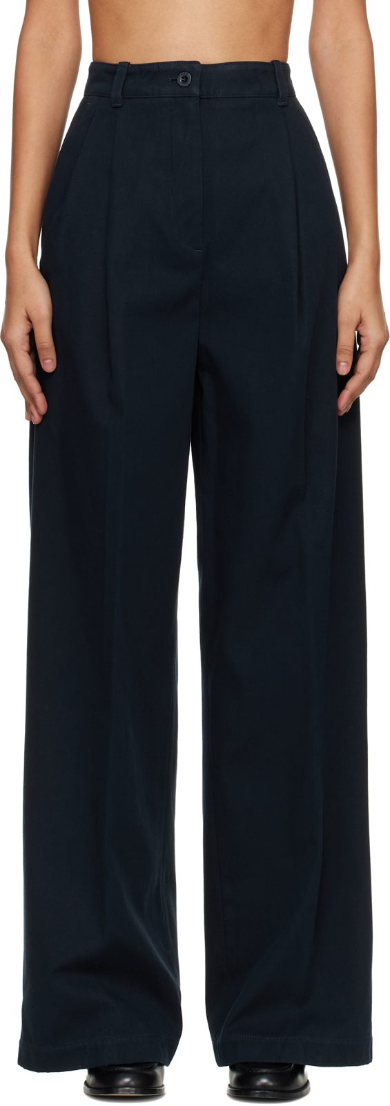 Navy Ginny Trousers 261252F087001