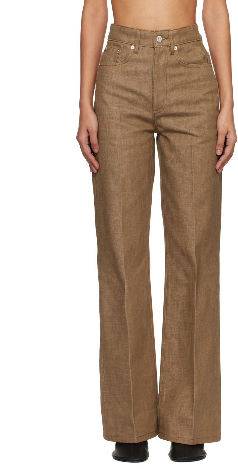 Tan Domino Jeans 261252F069009