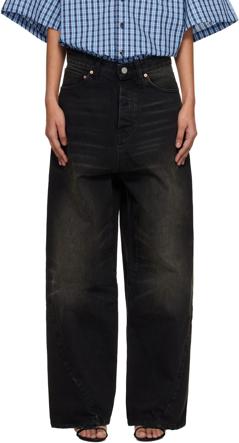 Black Spiral Jeans 261669F069006