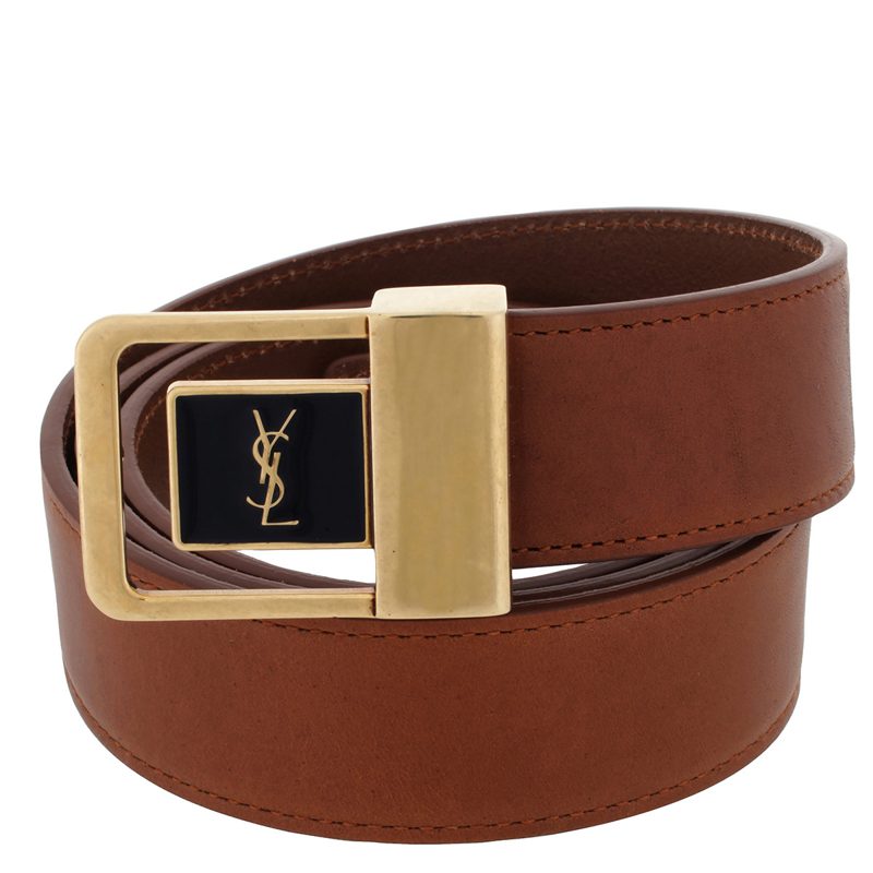 LA 66 Leather Buckle Belt