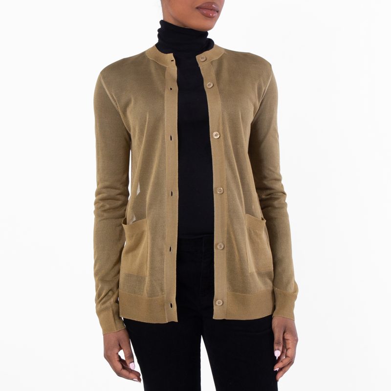 Sheer Silk Cardigan