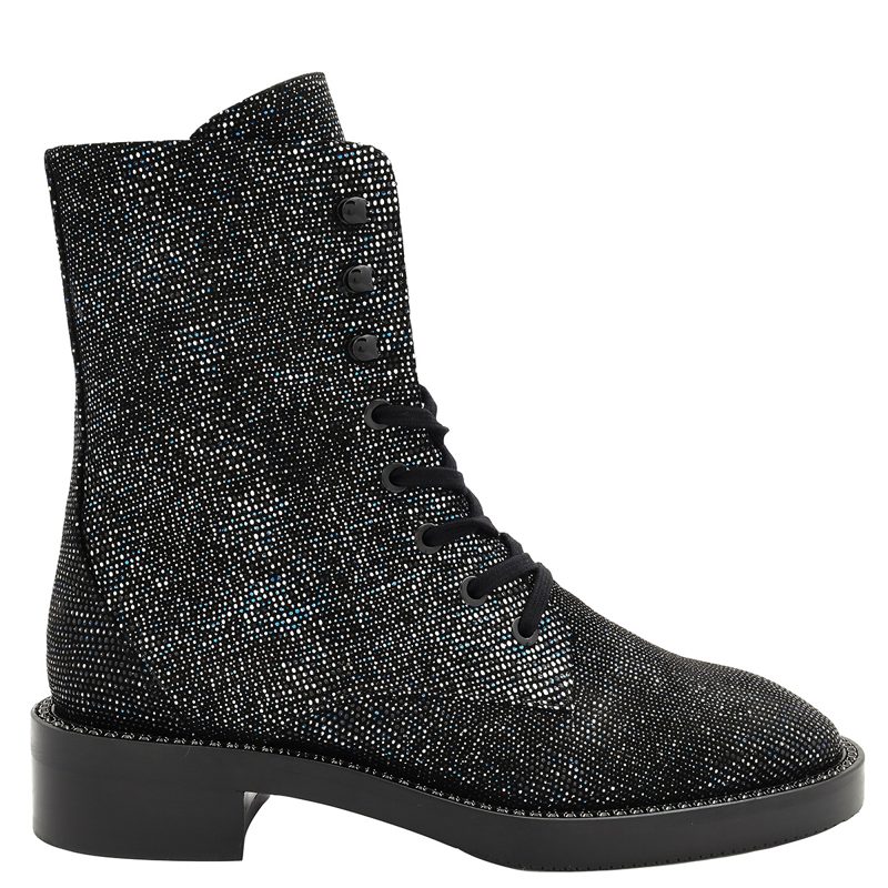 Stuart Weitzman Black Sondra Ankle Boots