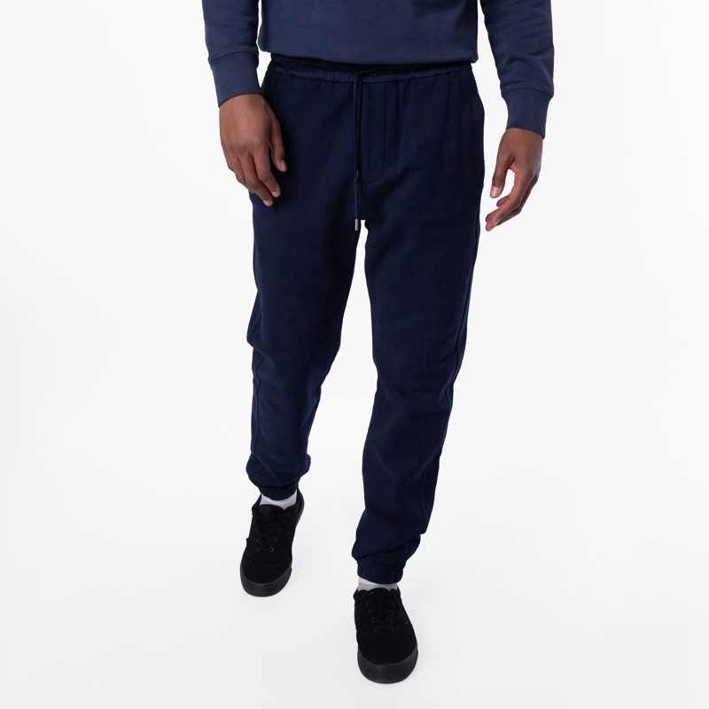 Mens Logo Embroidered Fleece Sweatpants