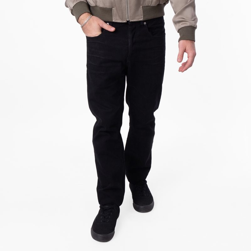 Mens Straight Baggy Jeans