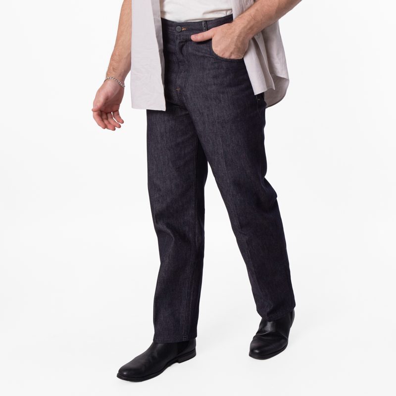 Straight-Cut Selleria Jeans