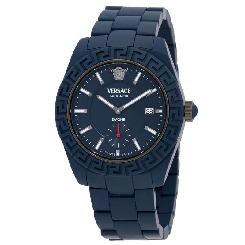 DV One Automatic Blue Dial Mens Watch VE7K00223