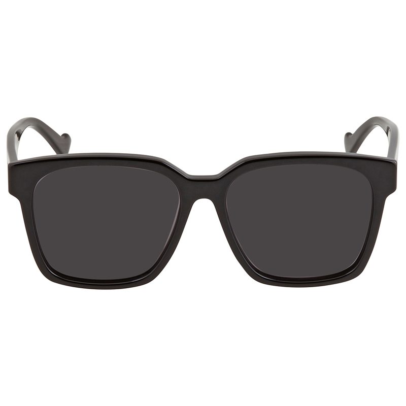 Grey Square Mens Sunglasses GG0965SA 001 57_Black