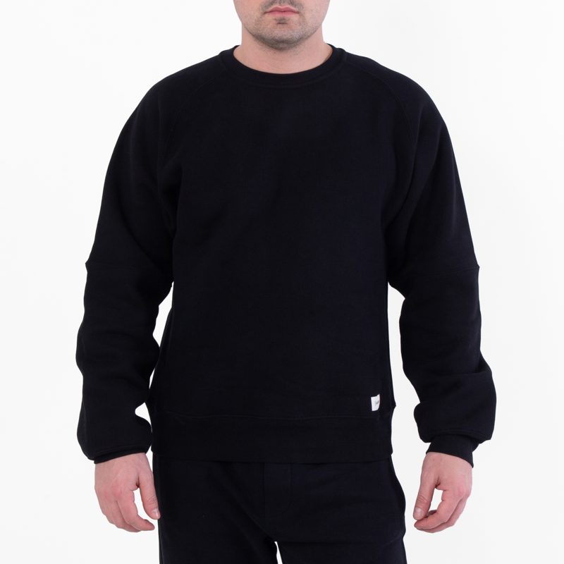 Oversized Cotton Crewneck Sweatshirt