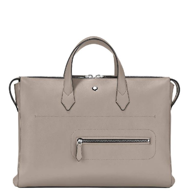 Montblanc Zipper Leather Briefcase