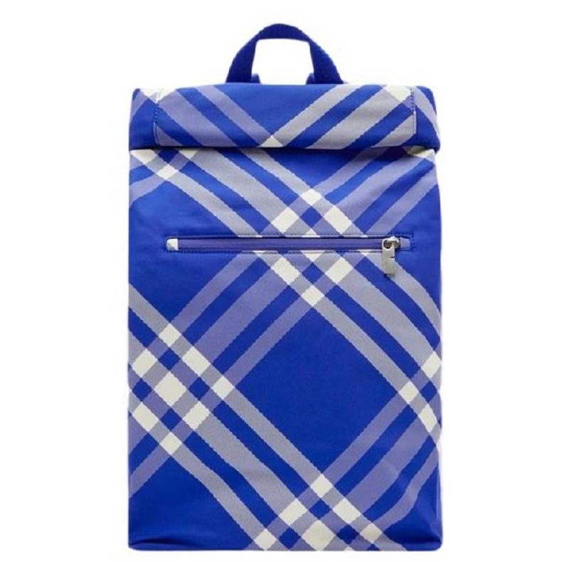Check Pattern Roll Backpack