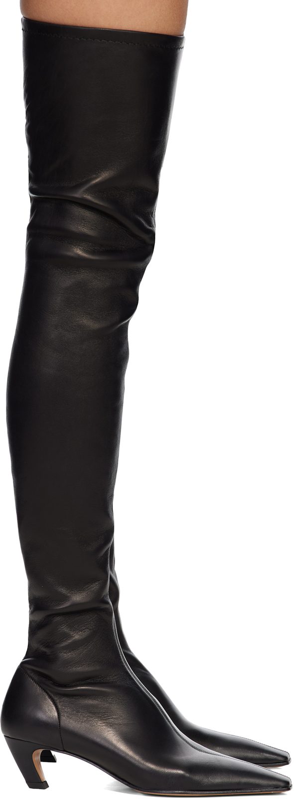 Black Arizona Over-the-Knee Stretch Boots 261914F115003