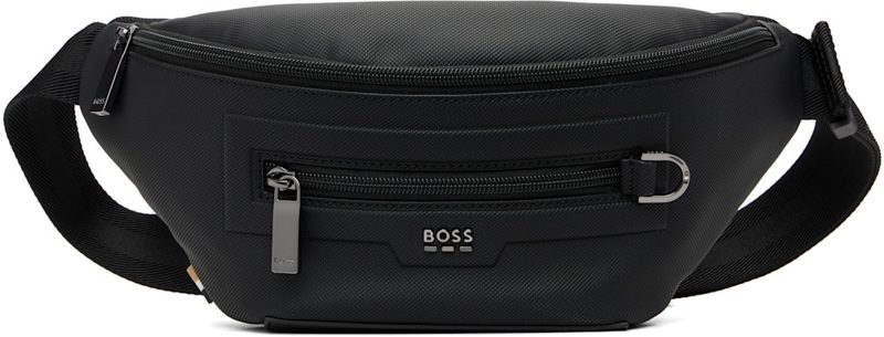 Black Canvas Belt Bag 261085M171013