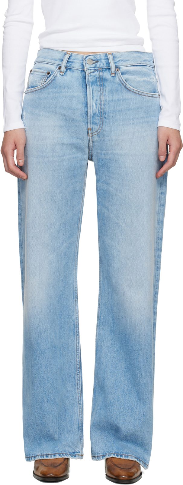 Blue 2021F Regular Fit Jeans 261129F069057