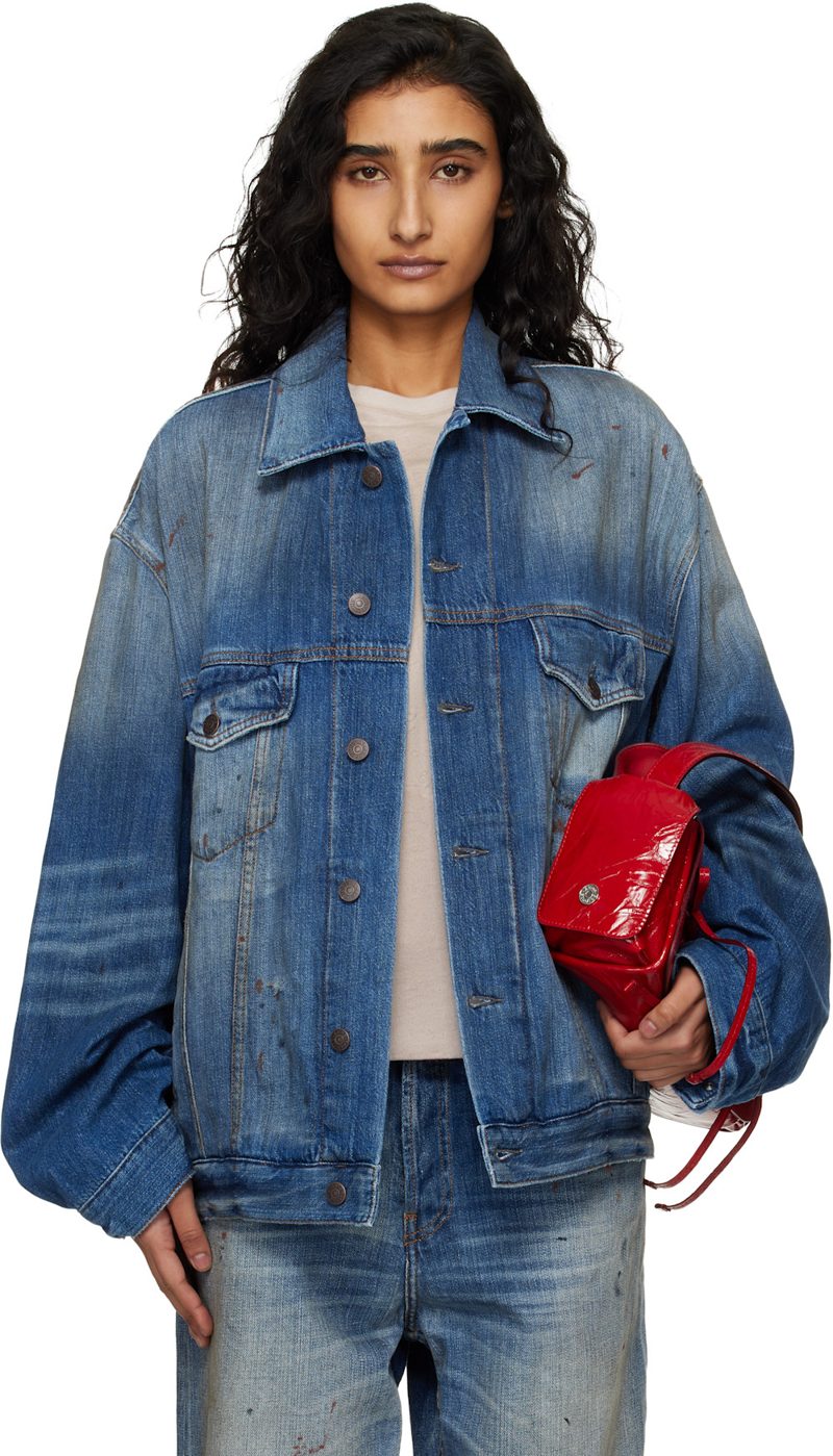 Blue Robert Trafalgar Denim Jacket 261129F060011
