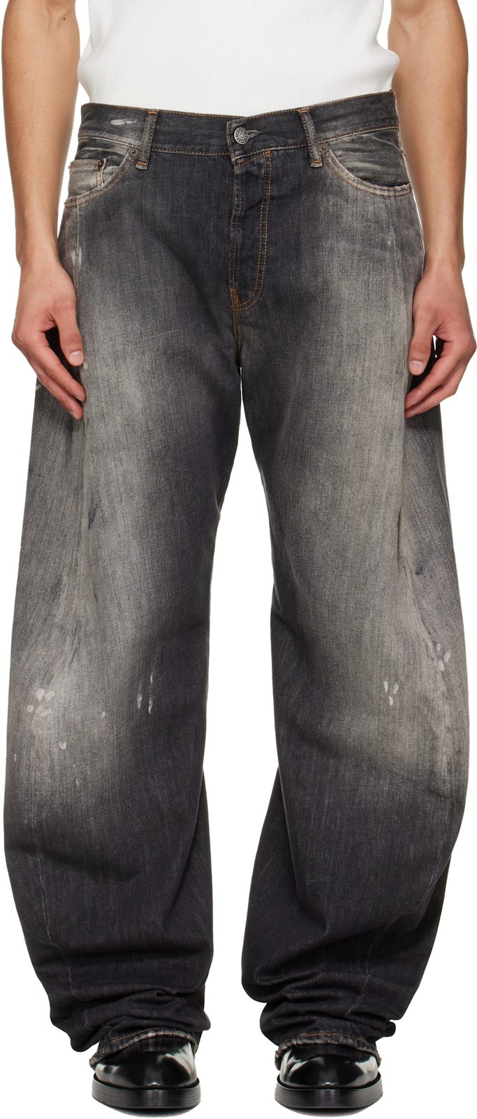 Gray Loose Fit 2006M Jeans 261129M186005