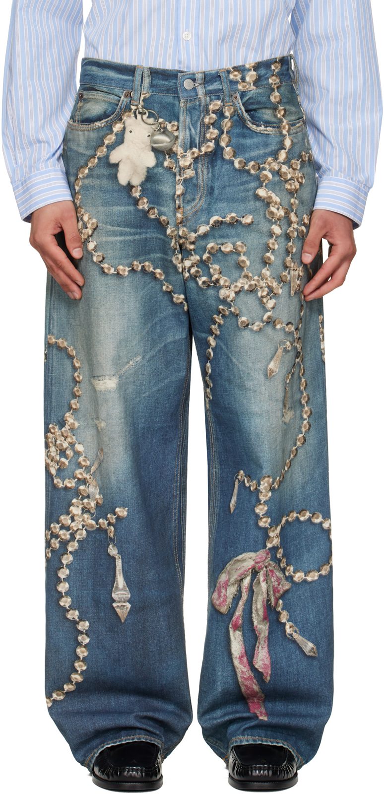 Blue Loose Fit 1981 Jeans 261129M186001