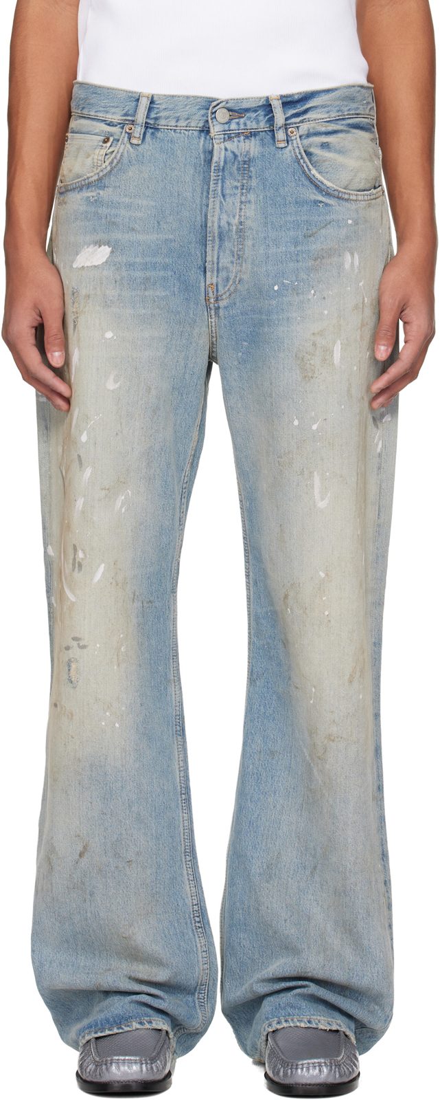Blue 2021M Regular Fit Jeans 261129M186017