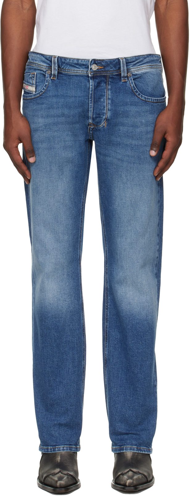Blue 1985 Larkee 09l51 Regular Jeans 261001M186022