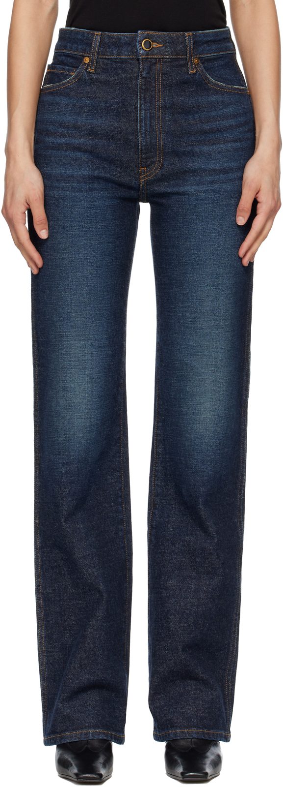 Navy Danielle Stretch Jeans 261914F069012
