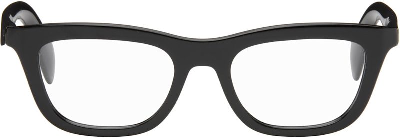 Black Rectangular Glasses 261451F004006