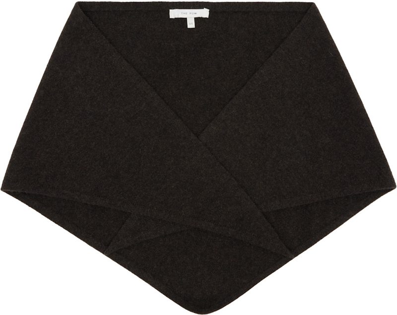 The Row Brown Leomine Scarf 252359F028003