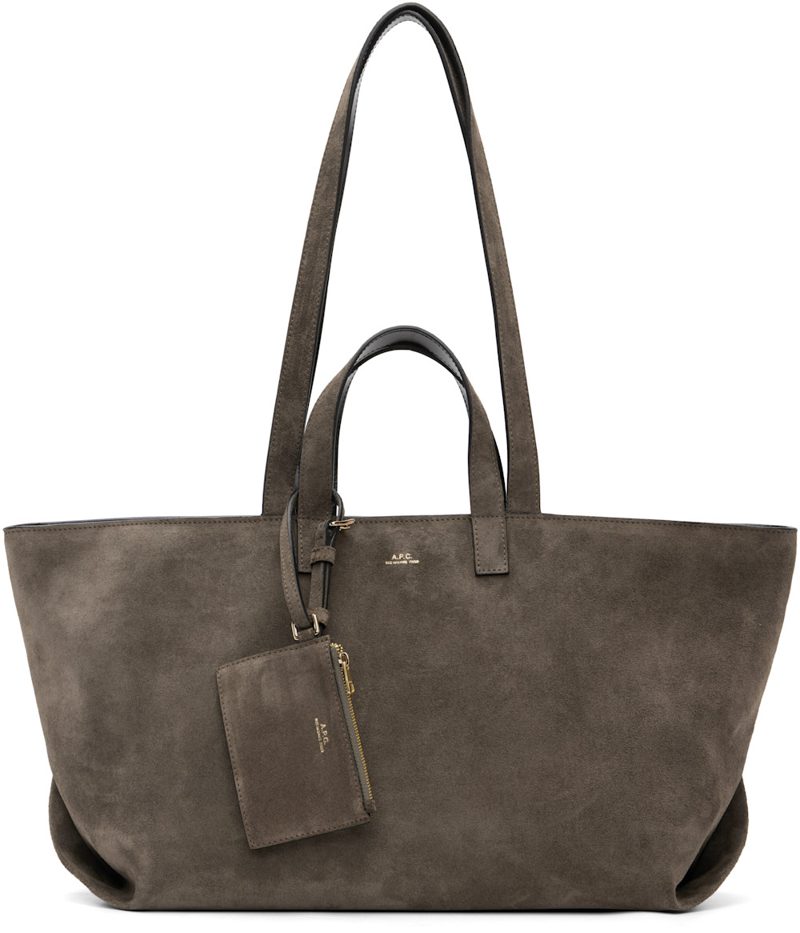 Taupe Le Drummer Tote 261252F049039