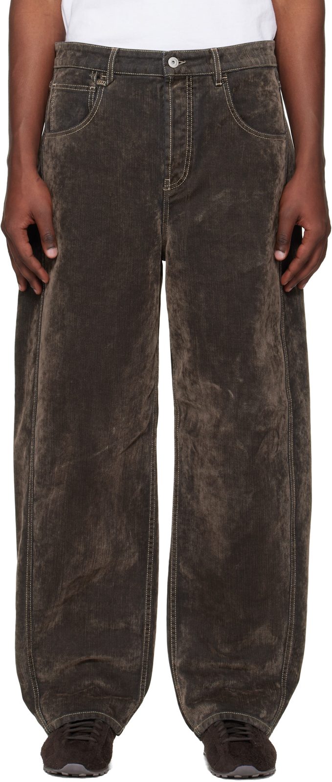 Khaki The Mirada de-Nimes Jeans 261553M186006