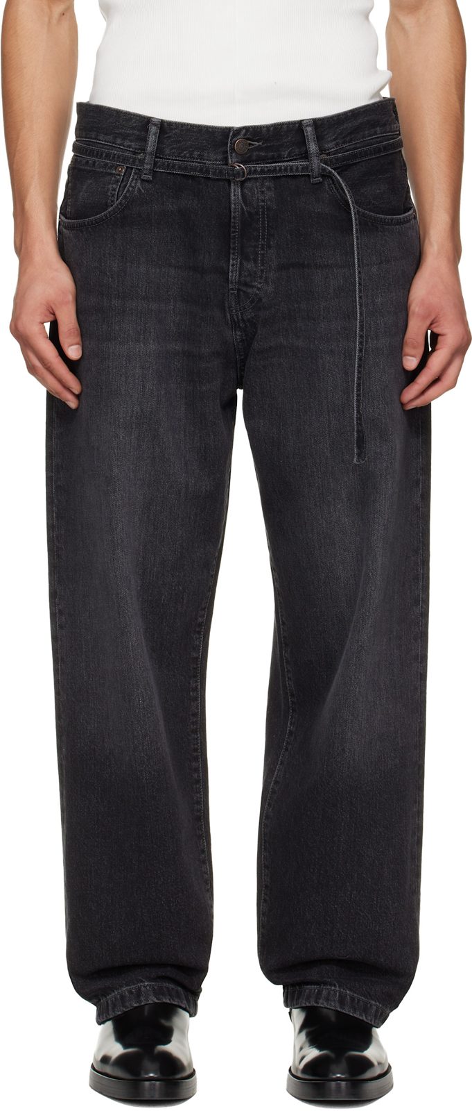 Black Loose Fit 1991 Jeans 261129M186027