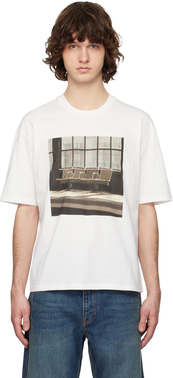 오프화이트 Printed T-shirt 261249M213025