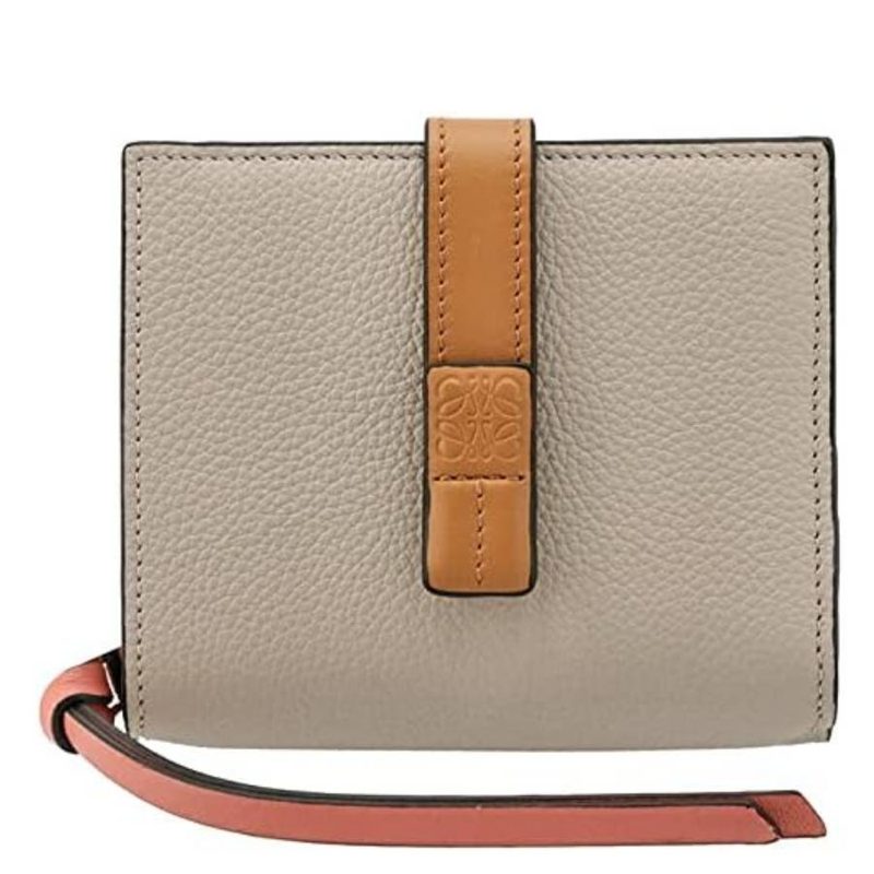 Soft Grained Calfskin Compact Wallet