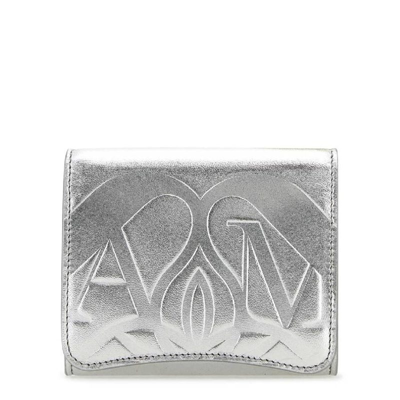 Alexander McQueen Logo-Detailed Leather Wallet