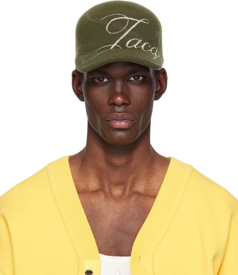 Khaki The Atelier Baseball Cap 261553M139011
