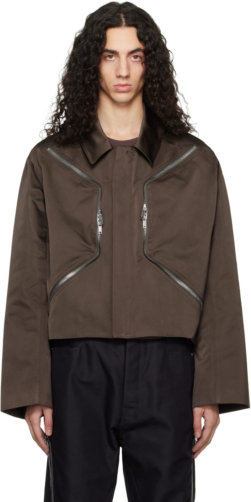 Gray Temple Heizer Mac Jacket 261232M180004