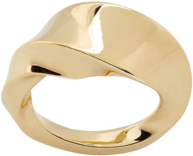 Gold Twist Ring 241798F024000