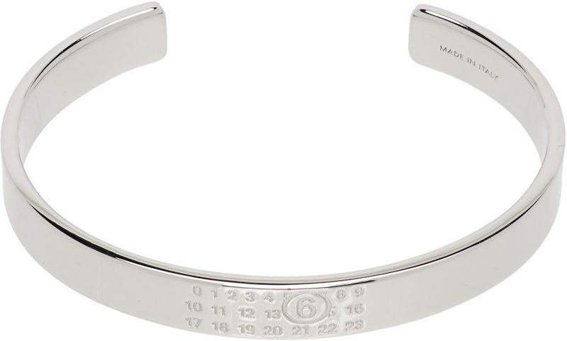 Numerical Minimal Signature Cuff Bracelet 261188F020007