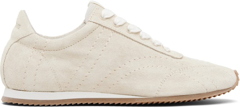 TOTEME [오프화이트] Flex Suede Sneakers 261771F128002