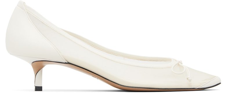 White The low Turni Heels 261553F122005