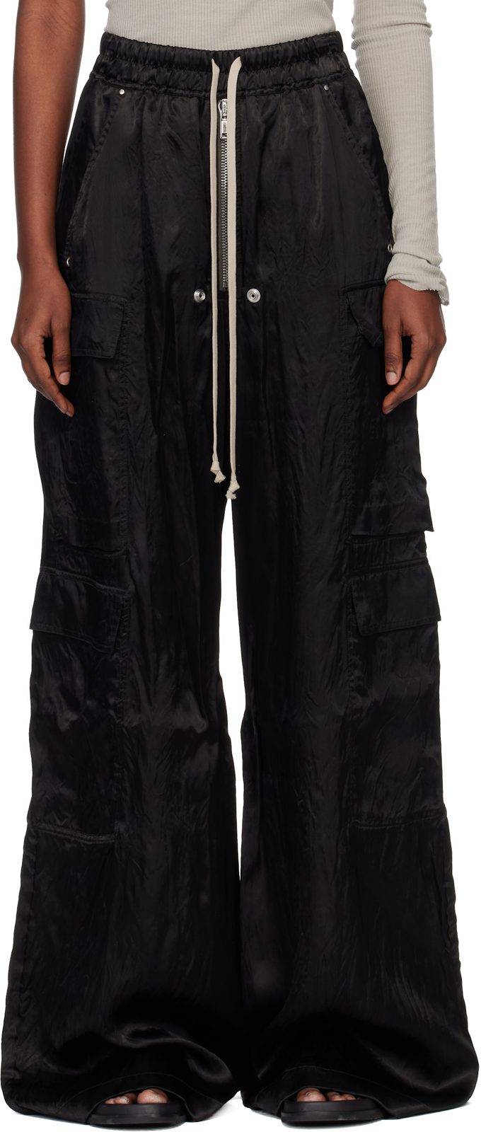 Black Temple Cargobelas Cargo Pants 261232F087008