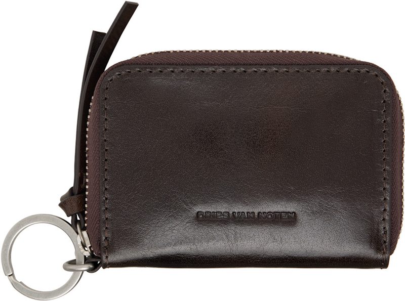 Gray Zip Wallet 261358M163001