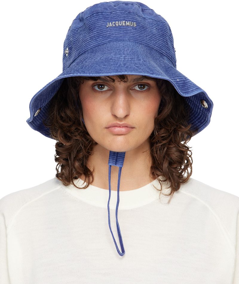 Blue The de-Nimes denim Bucket Hat 261553F015009