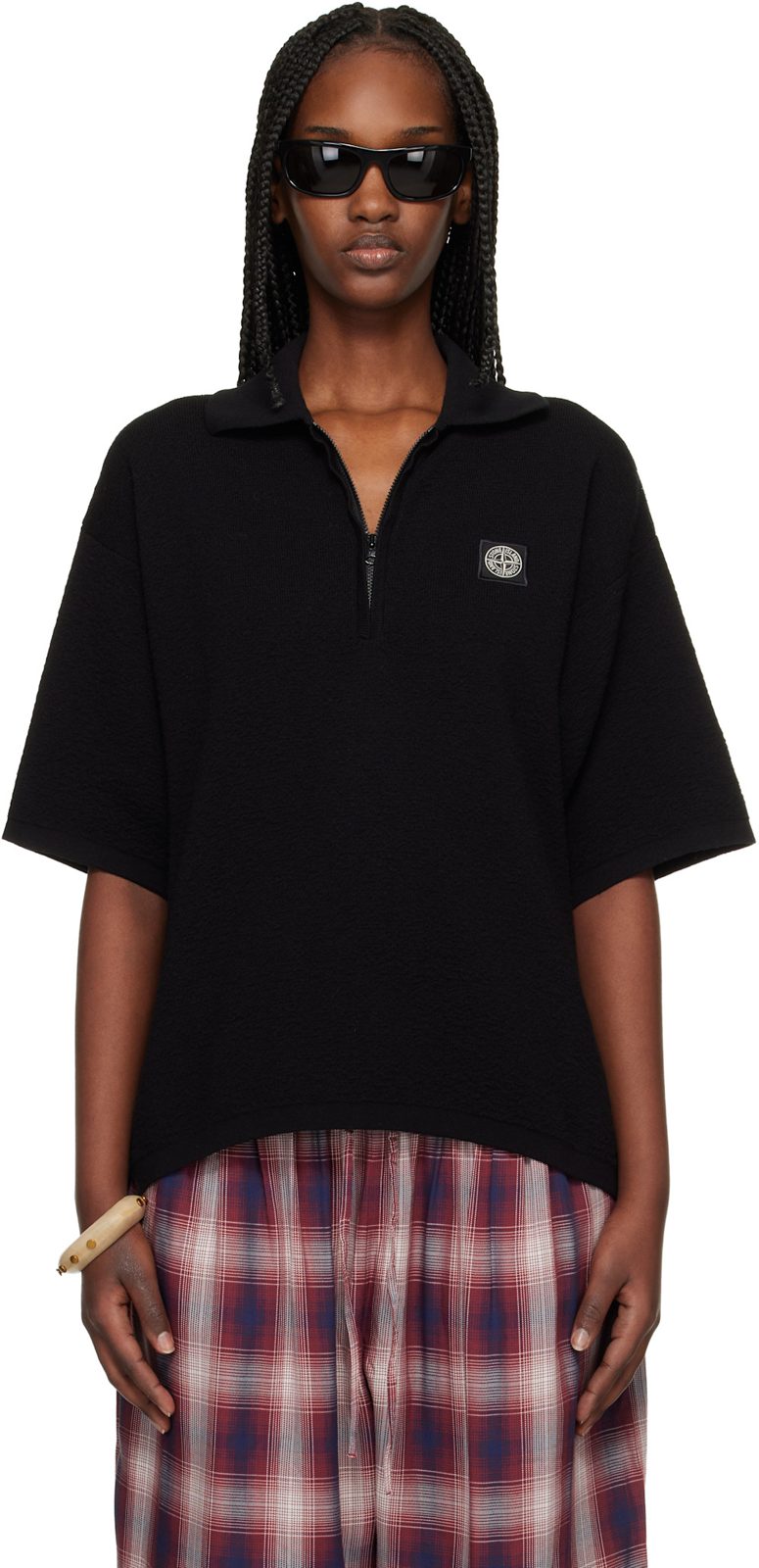 Black 5100021 Light Raw Hand Organic Cotton Polo 261828F108000