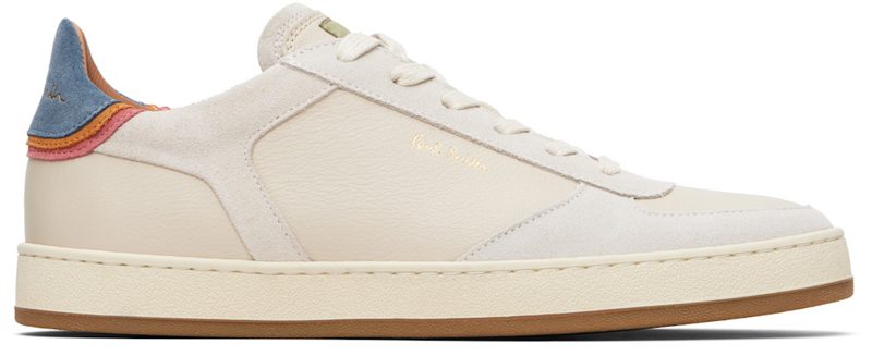Paul Smith Beige Destry Trainer Sneakers 261260M237002