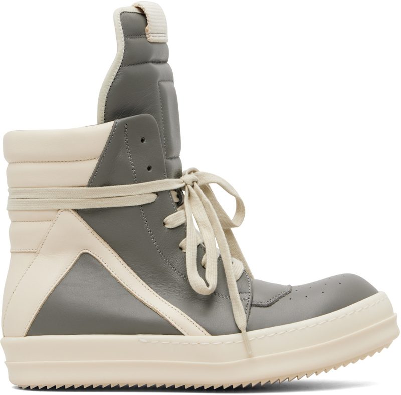 Gray Temple Geobasket Sneakers 261232M236055